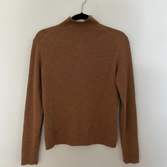 Brooks Brothers 346 Merino Wool Mock Turtleneck, sz Large - Picture 4 of 8